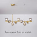 Modern Glass Ball Dining Room Chandelier Pendant Lamp by Ljojo - Stylish Home Decor Lighting