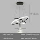 Ljojo LED Pendant Light: Creative Minimalist Home Lighting for Bedroom, Living Room, Bar Counter