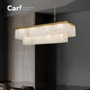 Luxury Marble Pendant Lamp | Modern Chinese Style Living Room Ceiling Light | Ljojo