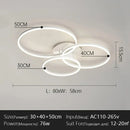 Ljojo Modern Minimalist Ceiling Lamp for Kitchen Dining Classic Indoor Lighting