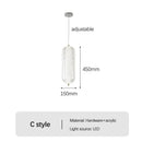 Bedside Bedroom LED Chandelier Pendant Lighting by Ljojo - Modern Nordic Style dining room home decor