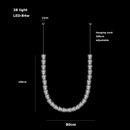 2026 New Trend Crystal Bullet High Ceiling Chandelier | Ljojo Light Fixture for Living Room Staircase