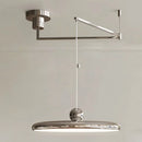 Ljojo Flying Saucer LED Pendant Lights Cream Chandelier Home Room Decoration French Minimalist Style