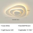 Ljojo Minimalist LED Ceiling Chandelier Light for Living Room Bedroom Dining Room