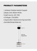 Ljojo Marble LED Pendant Chandeliers - Natural Stone Luxury Lighting for Home, Hotel, and Shop