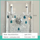 French Romantic Pink Crystal Chandelier Pendant Lights by Ljojo for Elegant Living Room Decor