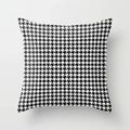 Geometric Black Yellow Cushion Covers - Ljojo Modern 18" Throw Pillow Case