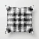 Geometric Black Yellow Cushion Covers - Ljojo Modern 18" Throw Pillow Case