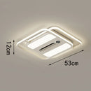 Ljojo Modern Quiet Ceiling Fan with Led Light Control for Bedroom and Living Room