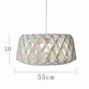 Bamboo LED Pendant Light Hand Made Creative Art Home Decor by Ljojo