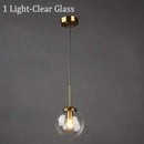 Italian Designer Glass Ball Led Ceiling Lamp - Modern Indoor Lighting by Ljojo