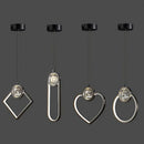 Crystal Ball Chandelier Modern Minimalist Pendant Lighting by Ljojo