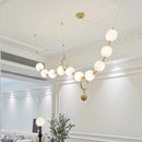 Ljojo LED Chandelier Ceiling Lamp for Modern Bedroom and Dining Room