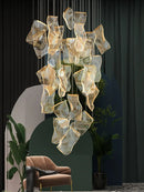 Large Chandeliers Modern Luxury: Ljojo Artistic Lighting for Living Room, Stairs, Art Decor