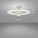 Ljojo Modern LED Pendant Light Fixture | Unique Planetary Glass Ball Chandelier for Stylish Home Decoration