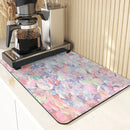 Floral Pattern Kitchen Coasters Set by Ljojo