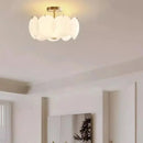 Ljojo Minimalist Glass Ceiling Light Modern Indoor Lamp for Home Decor Bedroom Living Room