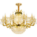 European Living Room Lamp High-end Luxury Crystal Chandelier by Ljojo