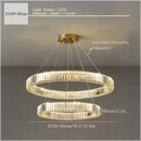 Ljojo Luxury Crystal Ceiling Pendant Lamp for Elegant Room Decor