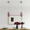 Italian Glass Pendant Lamp Modern Led Chandelier for Living Bedroom Kitchen Island Dining Table by Ljojo