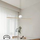 Ljojo Marble Chandelier: Stylish LED Pendant Light for Home Decor & Dining Room