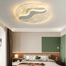 LED Ceiling Light for Bedroom Remote Control Dimmable Romantic Warm White Glow Soundproof Ljojo