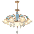Modern Crystal Chandelier Light Bedroom Living Room Nordic Decoration - Ljojo