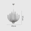 Netherland Designer LED Chandelier: Minimalist Iron Pendant Light by Ljojo