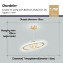 Ljojo Lovely Crown Star LED Ceiling Lamp for Home Decoration