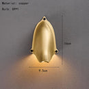 Brass Wall Lamp G9 Bulb Gold Black Silver Body Sconce Ljojo Bedroom Living Room