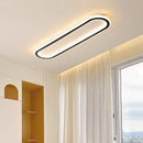 Ljojo Long Strip LED Ceiling Light for Bedroom Living Rooms Study Lighting