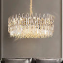 Crystal Villa Chandelier Long Stairway Light Luxury Modern Ljojo