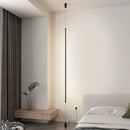 Ljojo Minimalist Slim LED Pendant Lamp for Living Room - Hanging Suspension Lighting
