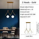 Nordic Luxury Cream Ball Leather Chandelier by Ljojo