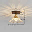 Ljojo LED Ceiling Lights: Modern Nordic Style Aluminum Glass Lamp for Indoor Living Room