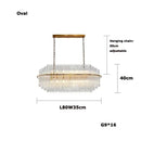 Nordic Luxury Crystal Pendant Light for Living Room, Bedroom - Ljojo