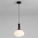 French Medieval Fabric Chandelier Retro Style Bar Hanging Lamp for Bedroom by Ljojo
