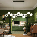 Dinning Room Bubble Glass LED Pendant Light | Nordic Bar Chandelier Art Home Decor | Ljojo