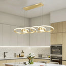 Aluminum Modern Chandelier for Dining Table and Bedroom Lighting by Ljojo