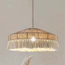 Japanese Hemp Rope Pendant Lamp: Nordic Chandelier for Dining Room & Bar by Ljojo