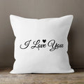 Ljojo LOVE Print Cushion Cover for Home Decor