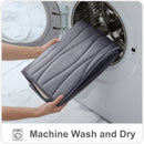 Ljojo Memory Foam Bathroom Rug Set: Non-Slip, Absorbent, Soft U-Shaped and Rectangle Mats