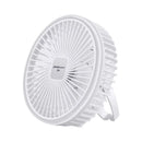 Ljojo 10000mAh Portable Camping Fan with Power Bank and LED Lighting