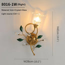 French Pastoral LED Wall Lamp Sconces - Creative Flower Home Decor - Ljojo