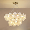 Ljojo Luxury Glass Crystal Chandelier for Living Room, Bedroom, and Study