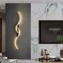 Ljojo LED Wall Sconce Modern Minimalist Light for Bedroom and Living Room