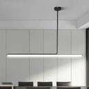 Modern Long Strip LED Pendant Lights | Sleek Chandelier for Living Room by Ljojo