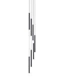 Ljojo LED Chandelier Stairs Pendant Ceiling Lamp for Hotel Lobby Decor