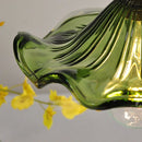 Green Lotus Pendant Lamp: Handcrafted Boho Chic Lighting for Bedroom, Dining Room, Bar Counter by Ljojo