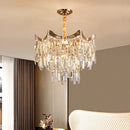 Luxury Crystal Pendant Lamp Modern Minimalist Villa Bedroom Dining Room Lighting Ljojo